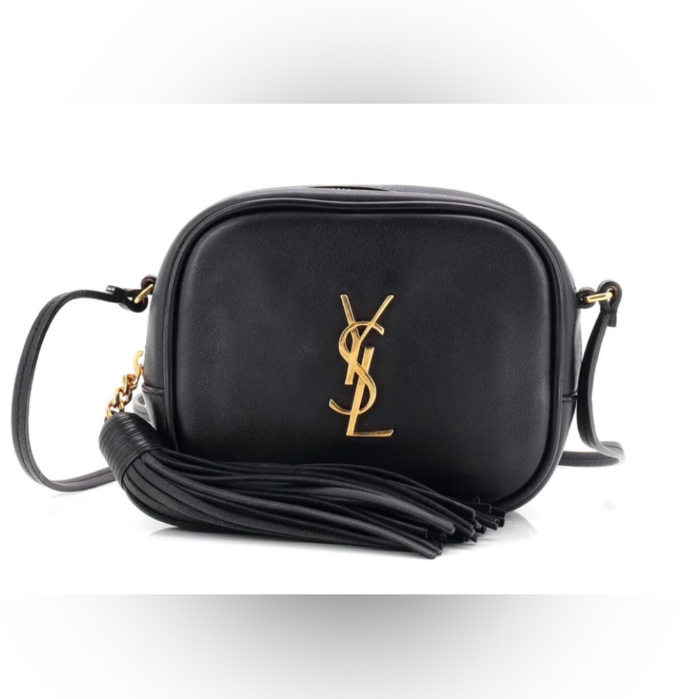 Saint Laurent Classic Monogram Blogger Crossbody Bag Leather Small